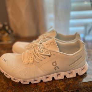 On cloud running shoes